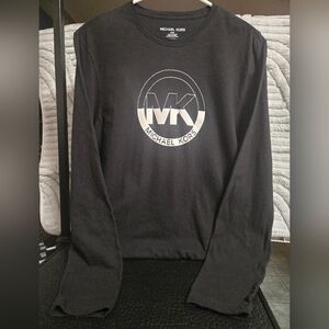 Michael Kors Black Long Sleeve Shirt